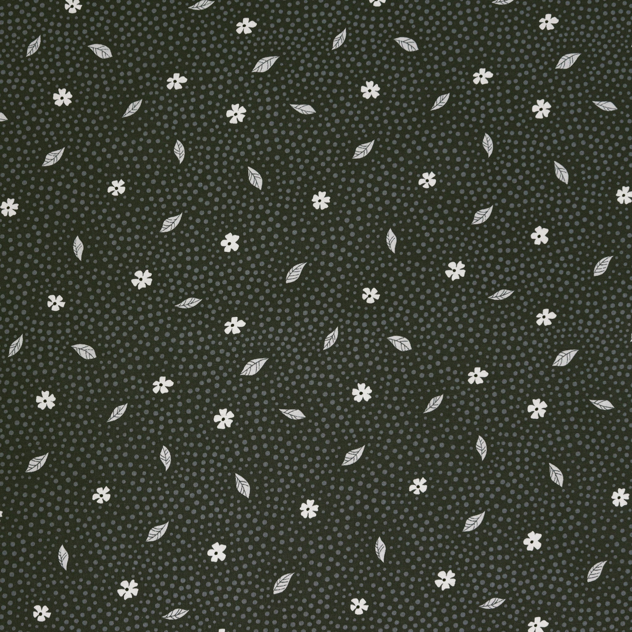 Botanica Fabric Collection - Floret Steel