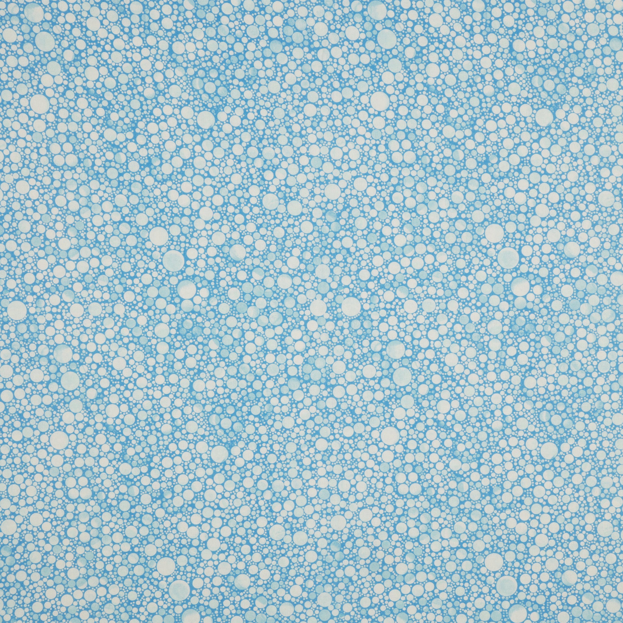 Cat Artistry Fabric Collection - Circle Pop Light Blue