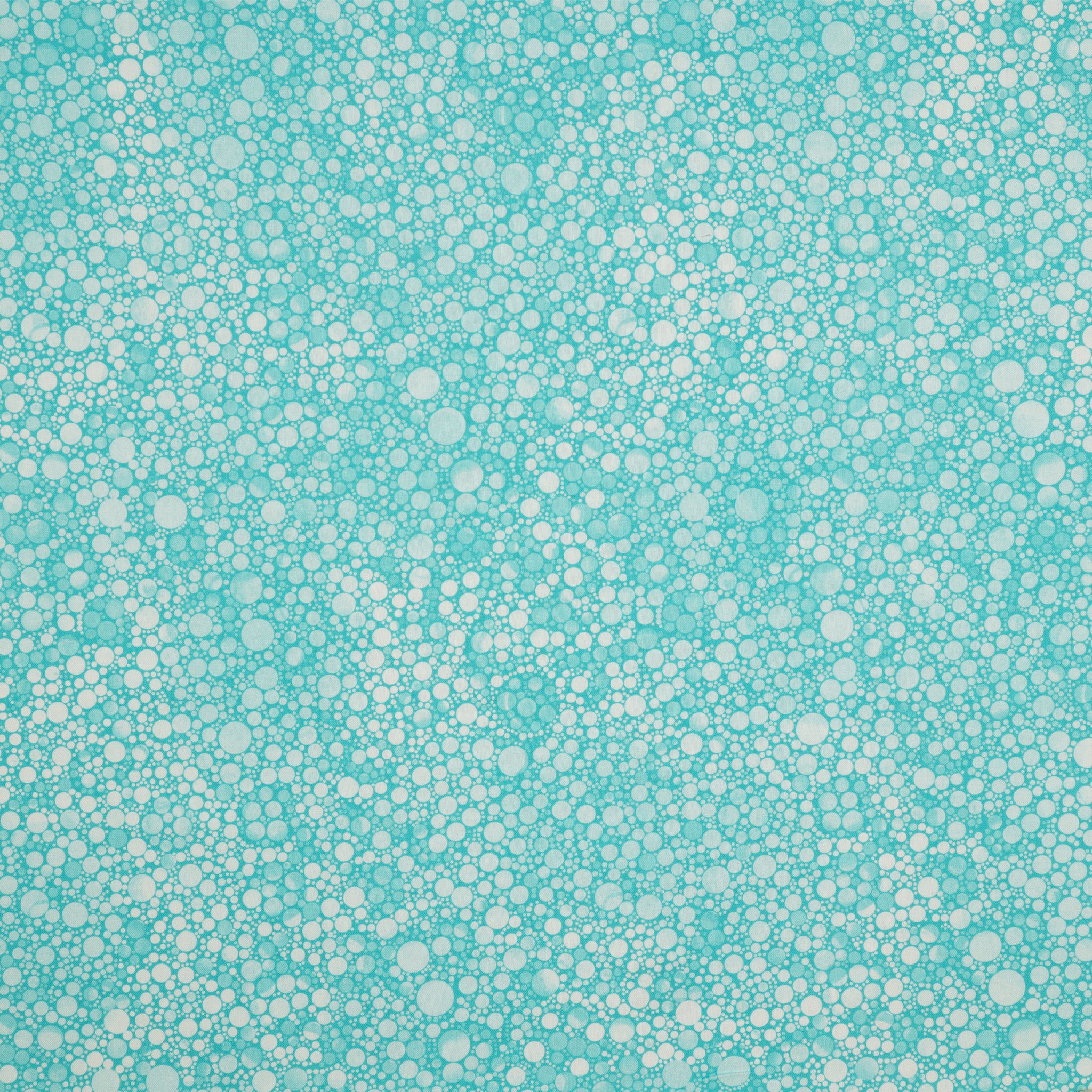 Cat Artistry Fabric Collection - Circle Pop Light Turquoise