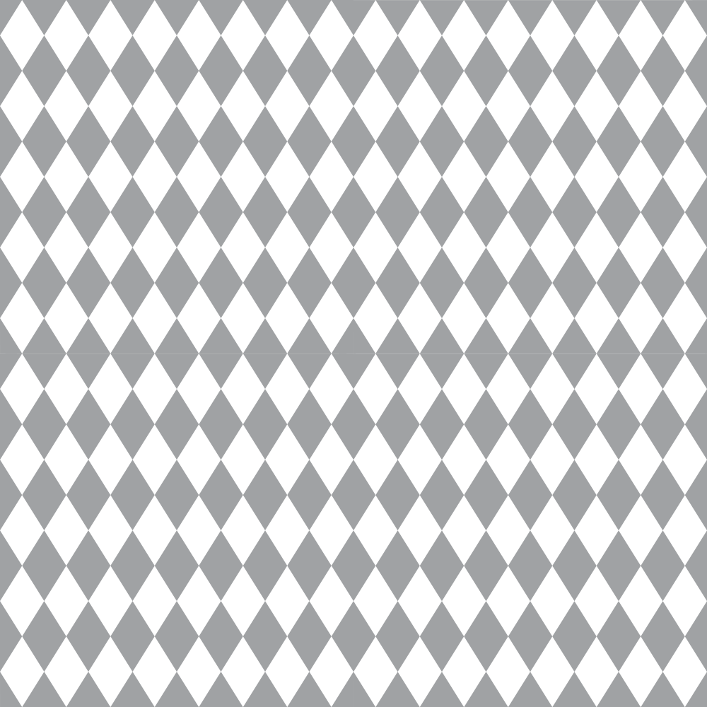 Checkered Diamond Pattern Basics Fabric - Dusty Gray