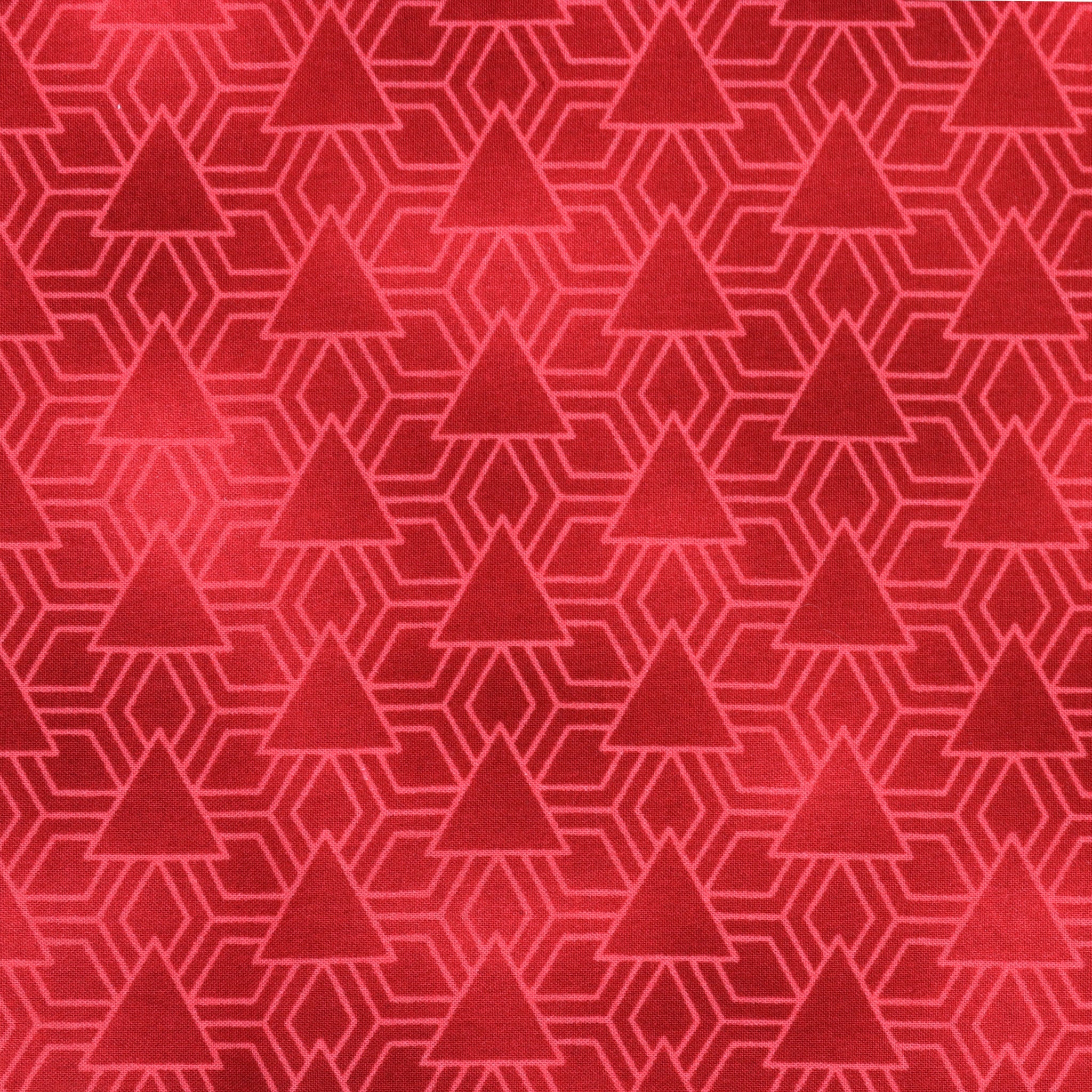Benartex New Worlds Bermuda Fabric Collection - Cadmium Red