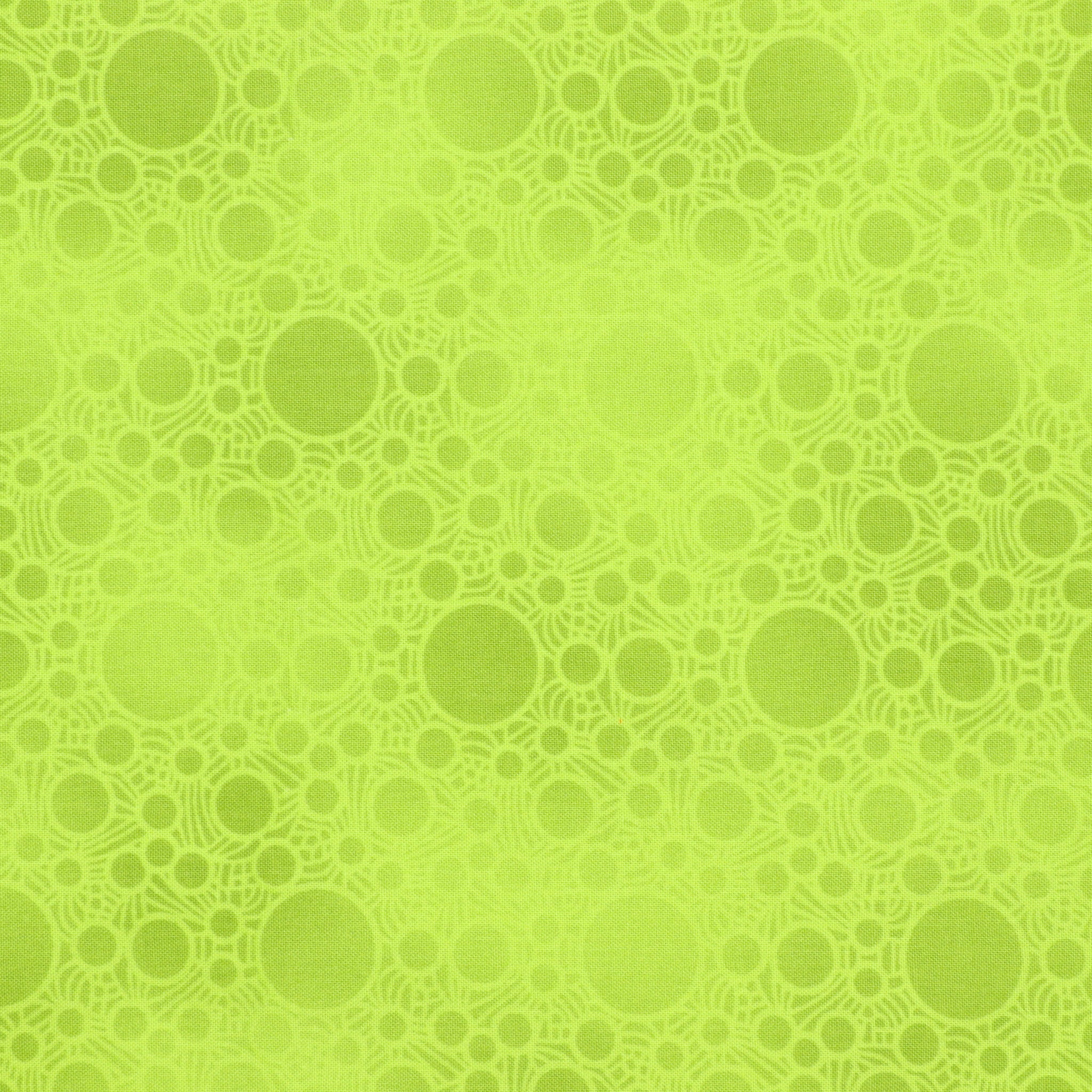 Benartex New Worlds Mauritius Fabric Collection - Lime