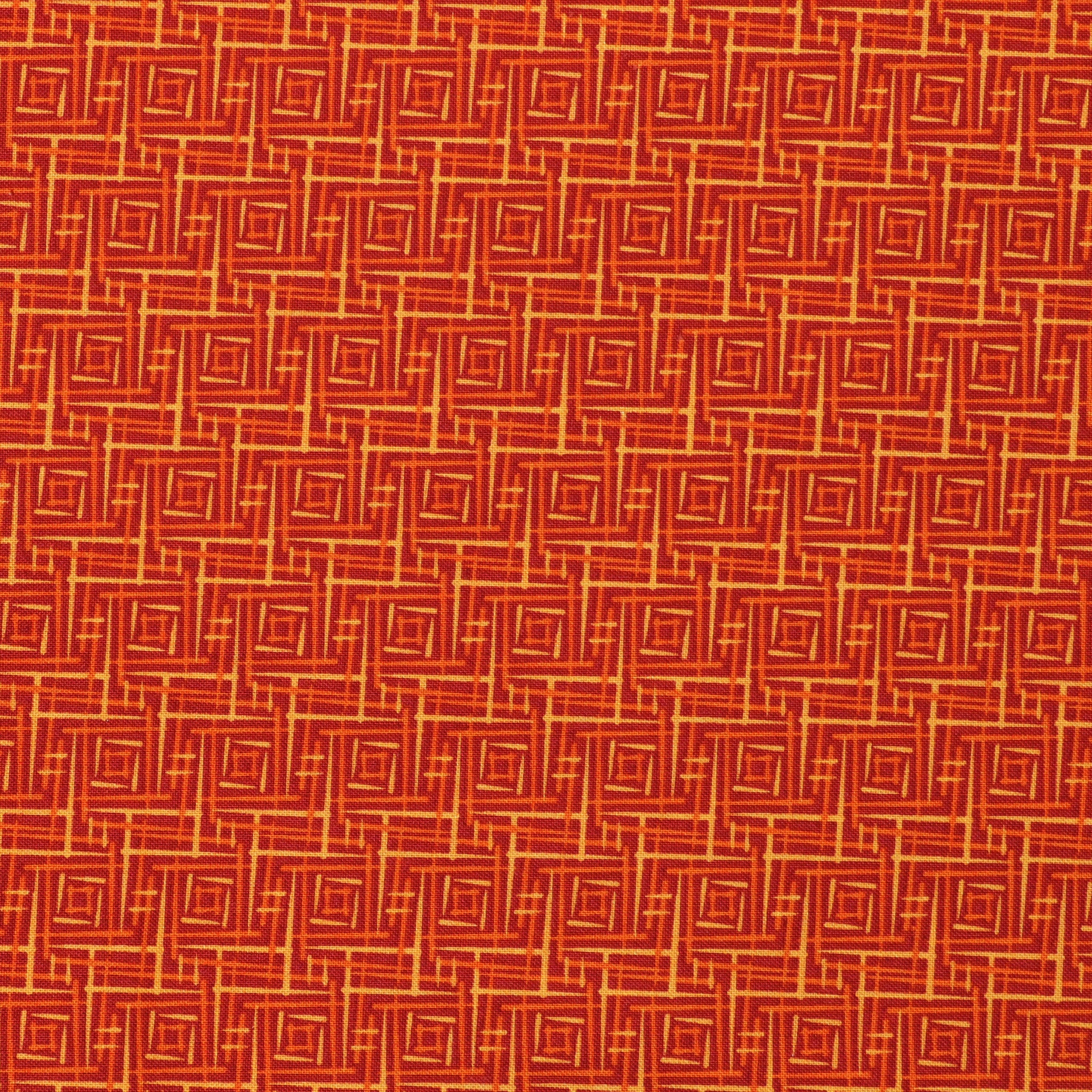 Benartex Transparency Fence Fabric Collection - Red
