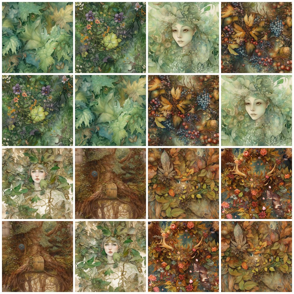 Celtic Dreams Fat Quarter Bundle - 16 Pieces