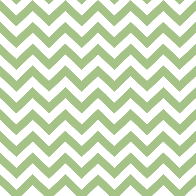 Chevron Zigzag Fabric - Pistachio Green