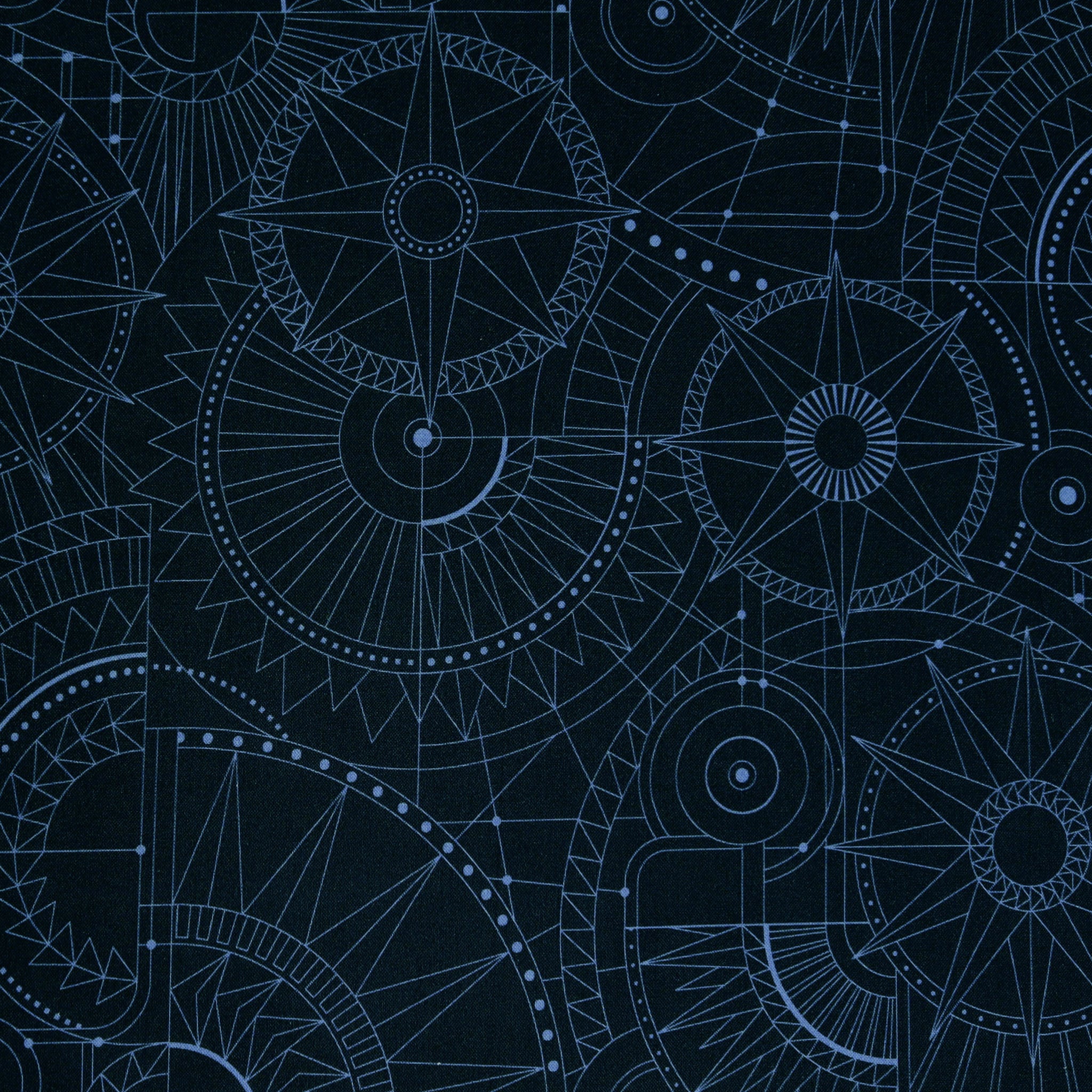 Cityscape 108" Fabric Collection - Blueprint Blue 108"