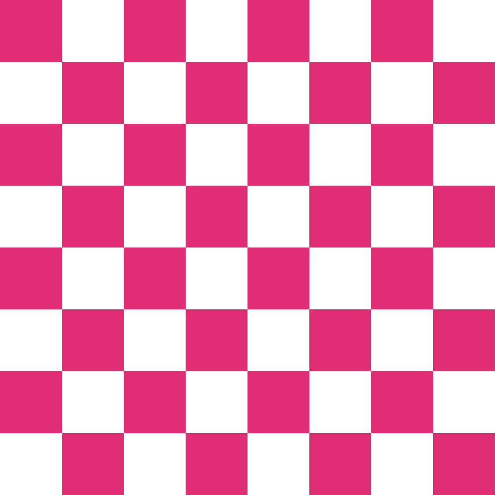 Checkered Basics Fabric - Pink Carmine
