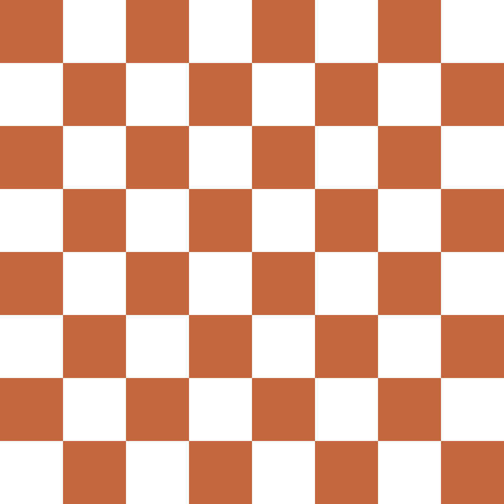 Checkered Basics Fabric - Sienna