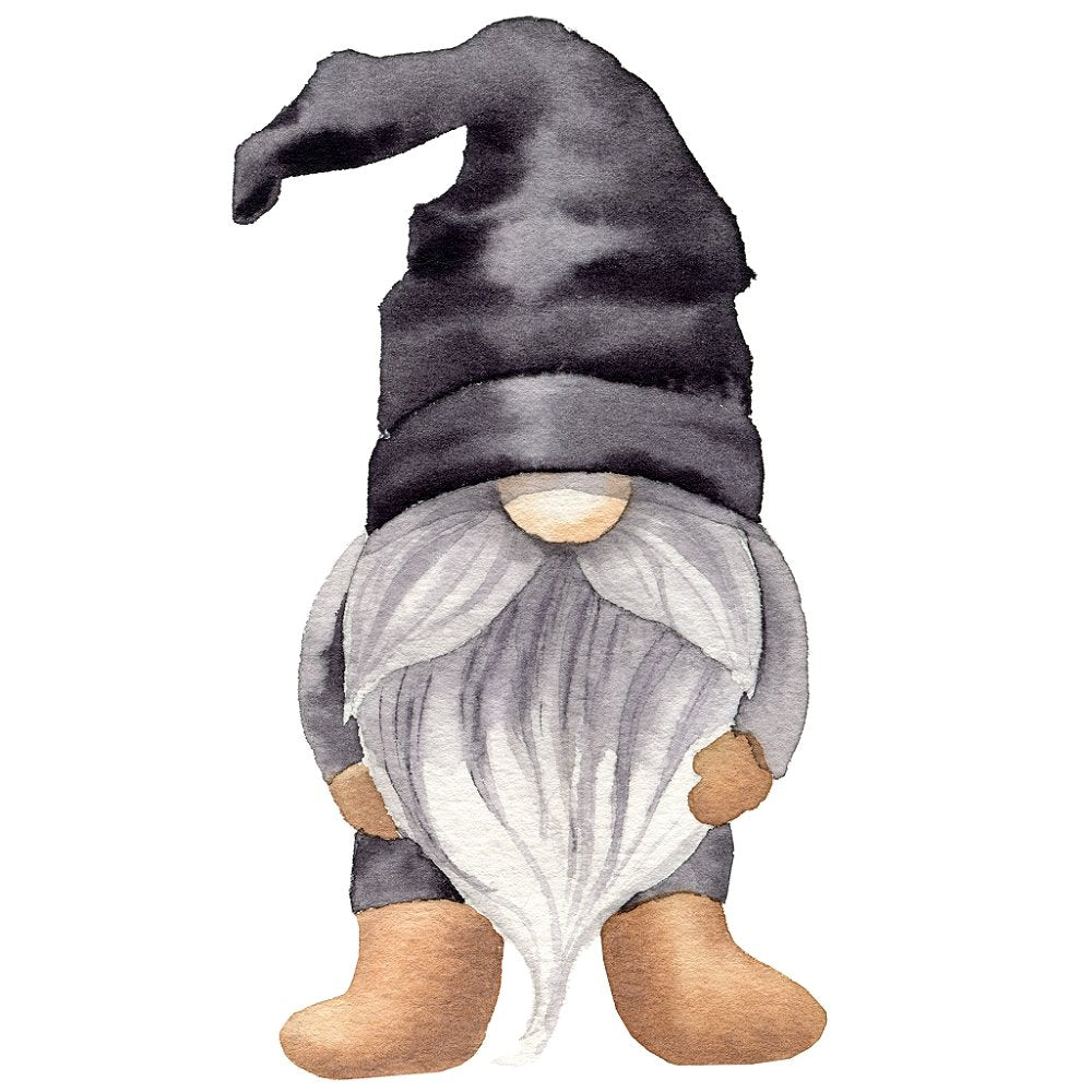 Christmas Farmhouse Gnome #2 Fabric Panel