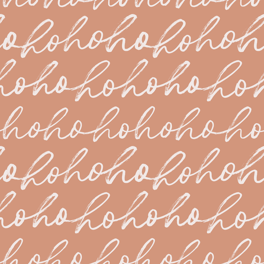 Cider & Sage Christmas Ho Ho Ho Fabric