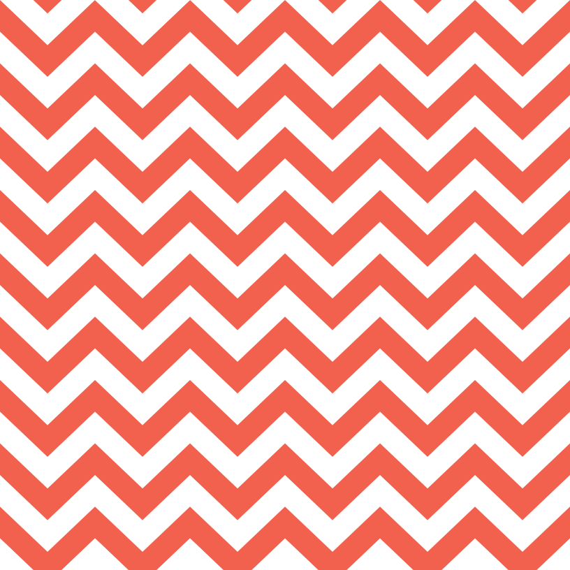 Chevron Zigzag Fabric - Cinnabar