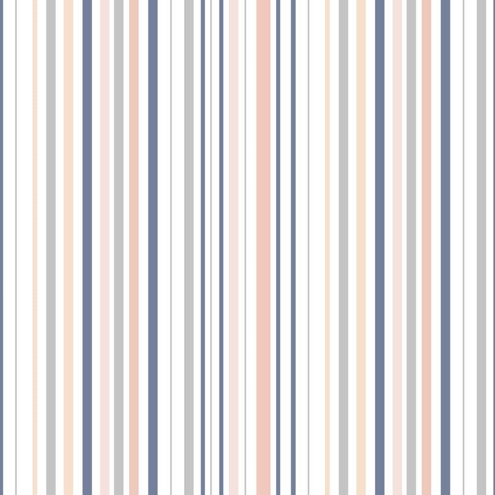 Vertical Stripe Fabric - Light Pastels