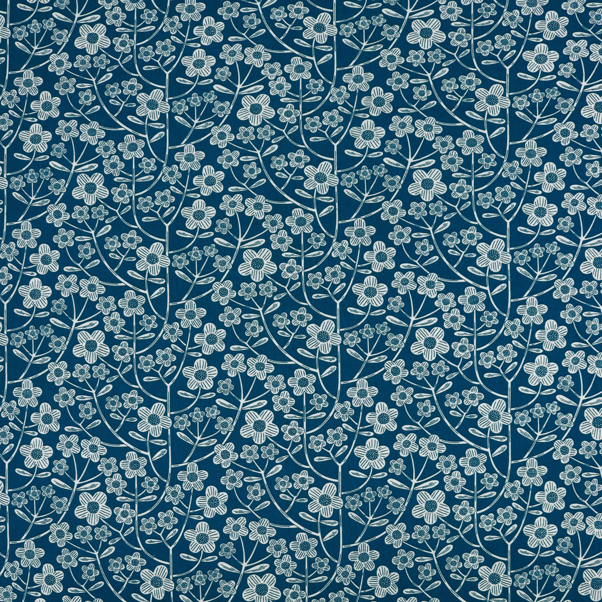 Blooming Color 2 Fabric Collection - Brynn Blue
