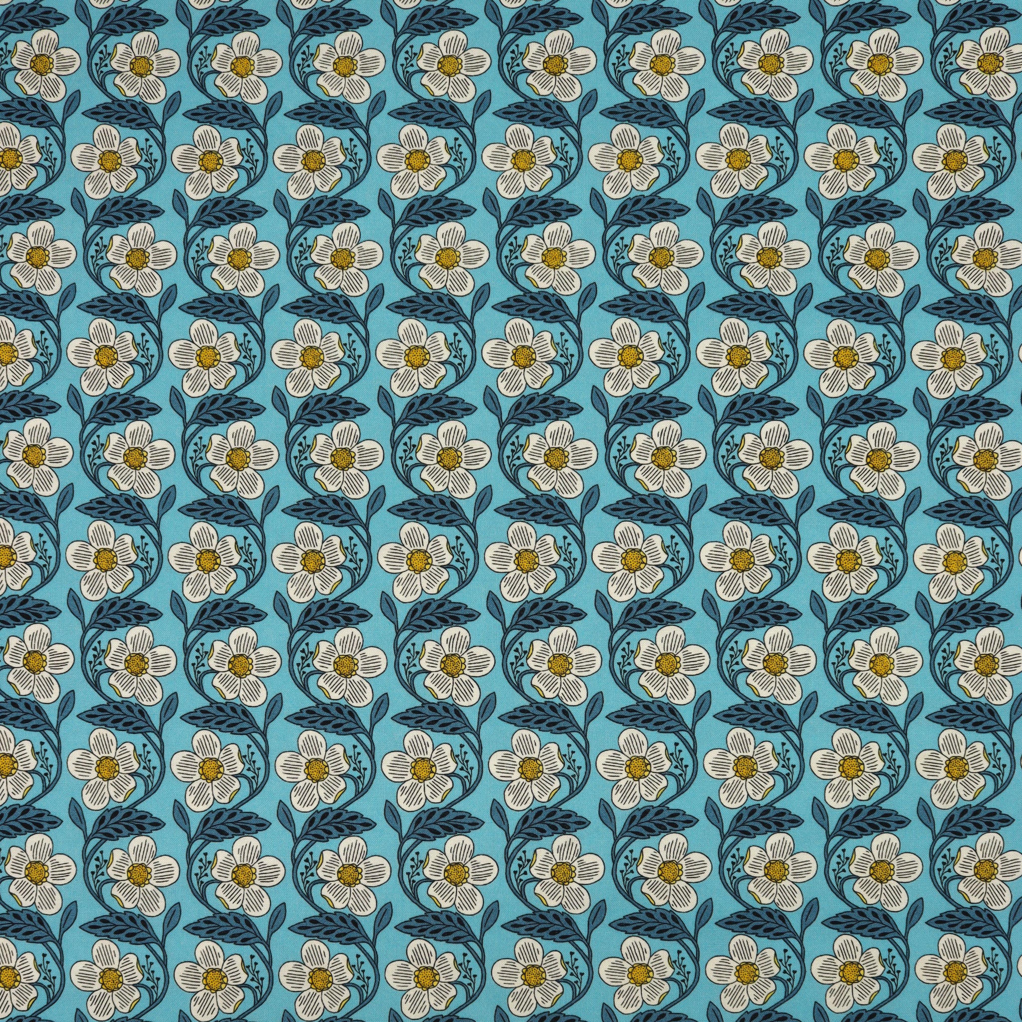 Blooming Color 2 Fabric Collection - Dora Sky