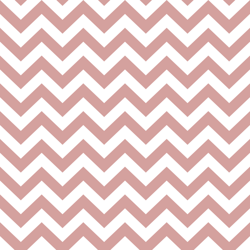 Chevron Zigzag Fabric - Rose Gold
