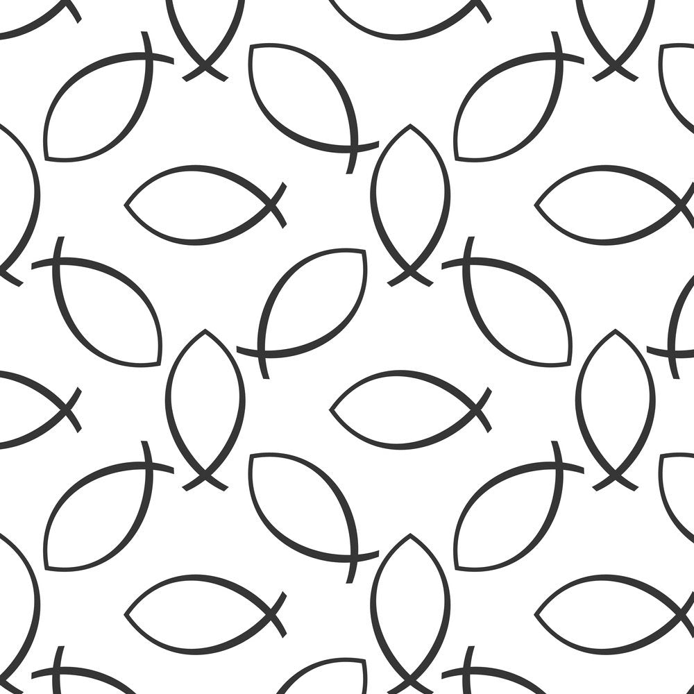 Christian Fish Fabric