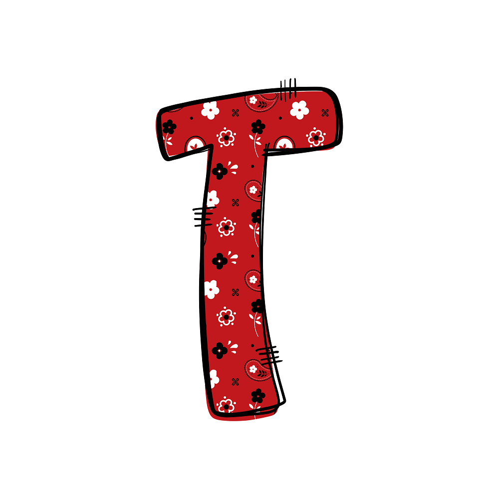 Western Cowboy ''T'' Paisley Fabric Panel