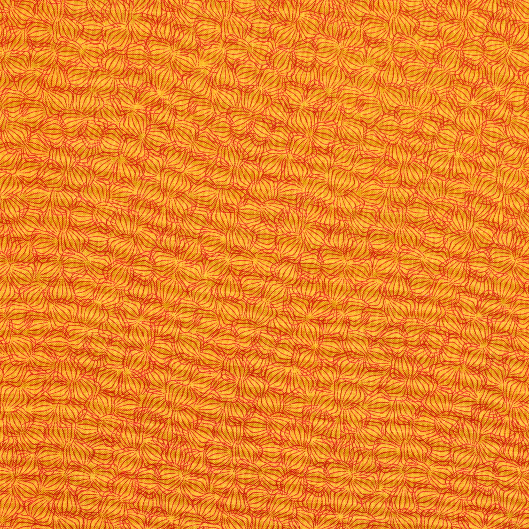 Benartex Transparency Lantern Fabric Collection - Pumpkin