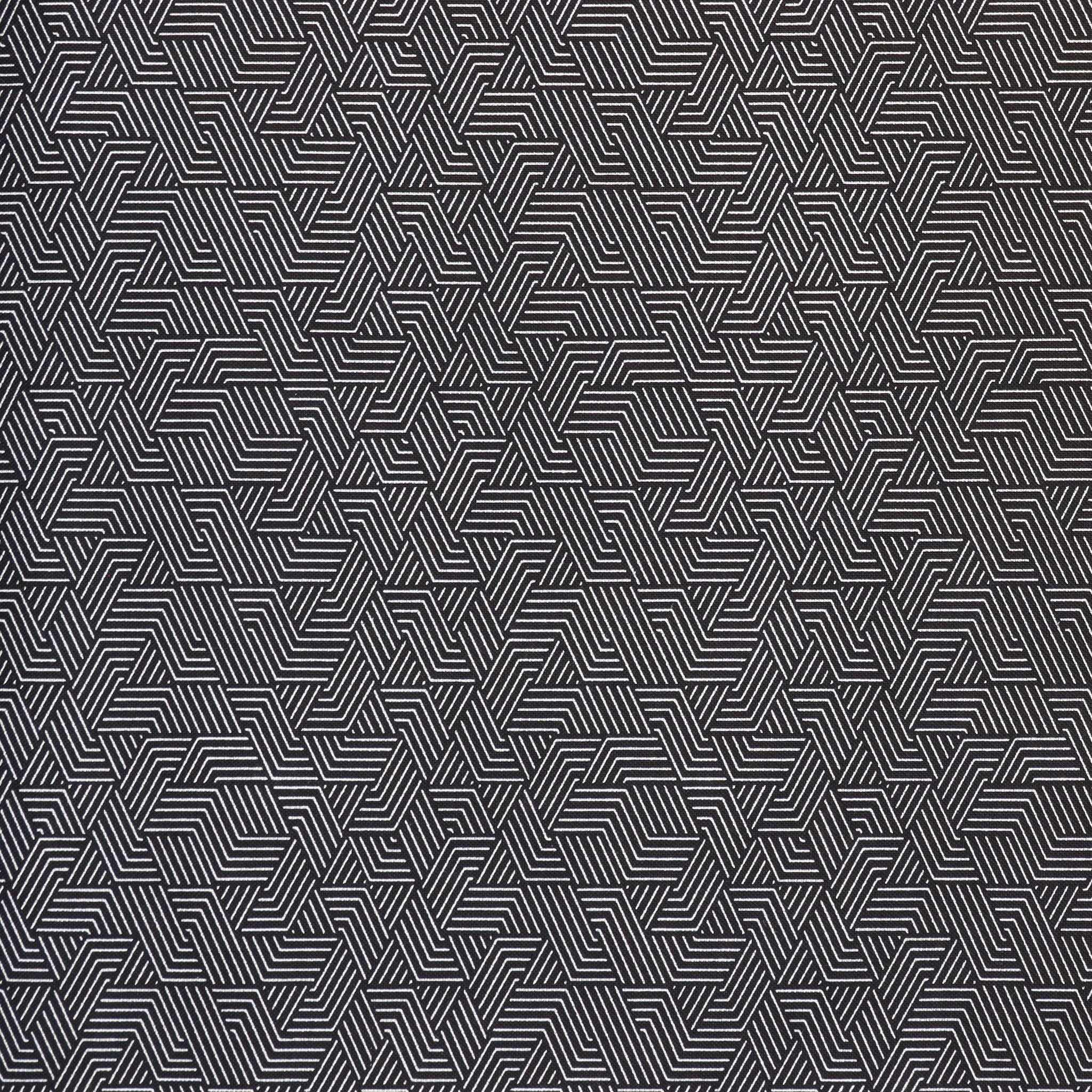 Benartex Transparency Linework Fabric Collection - Black/White