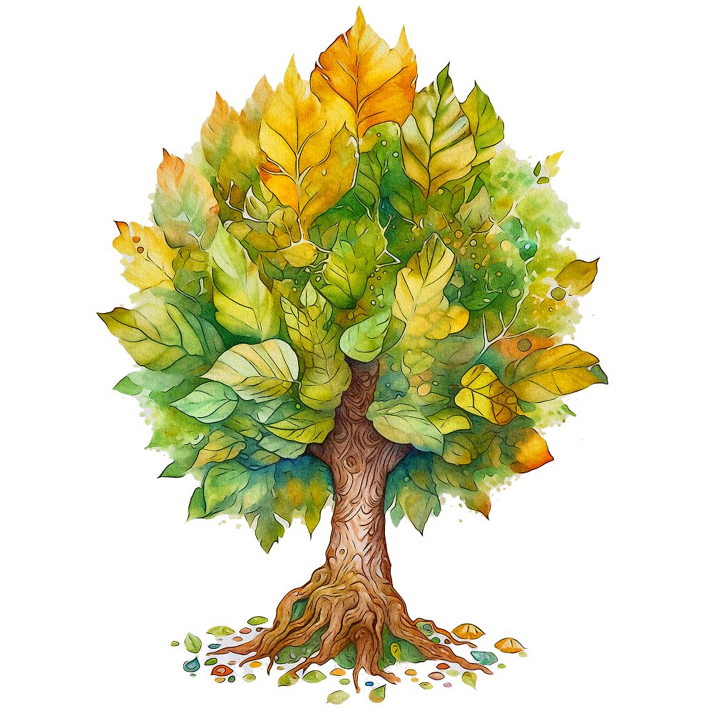 Celtic Dreams Tree Fabric Panel