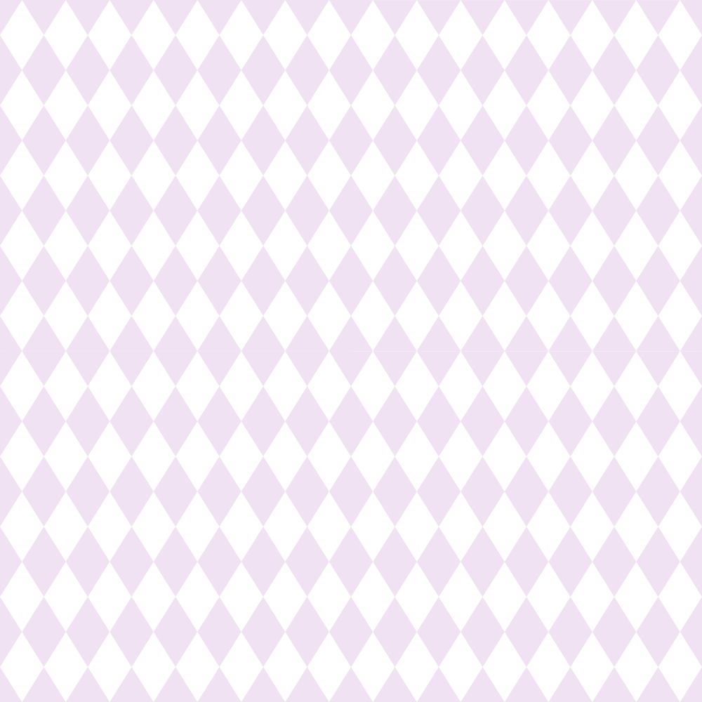 Checkered Diamond Pattern Basics Fabric - Vintage Violet
