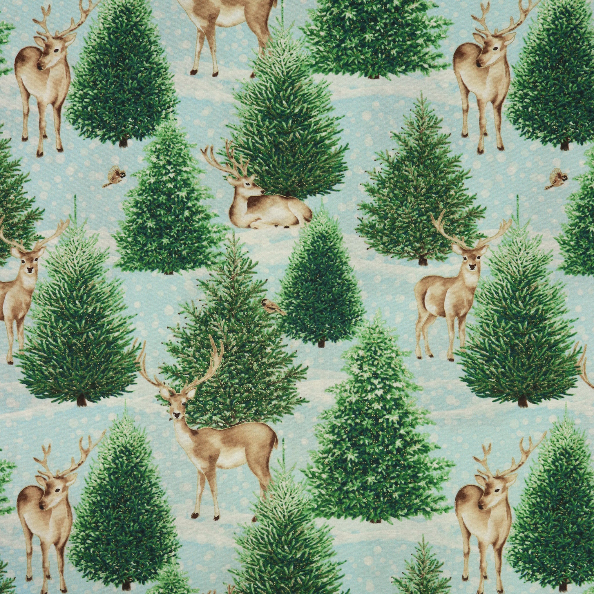 A Winter's Day Fabric Collection - A Winter's Day Scene