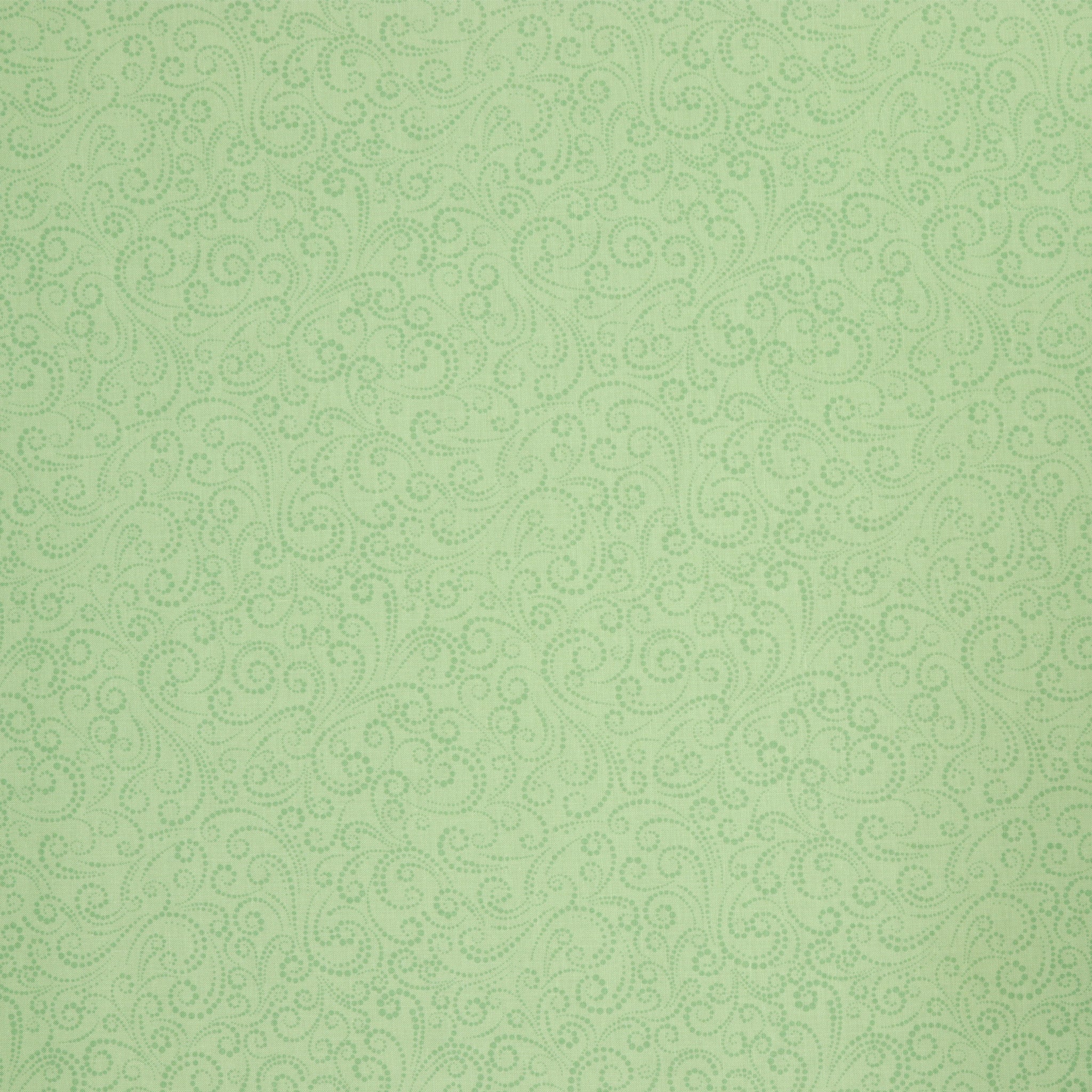 A Winter's Day Fabric Collection - Dotted Scroll Mint