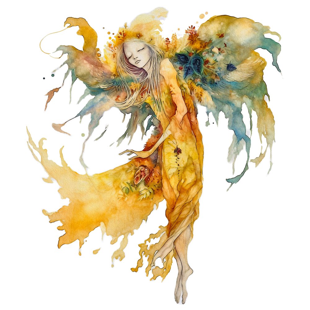 Celtic Dreams Fae Fabric Panel