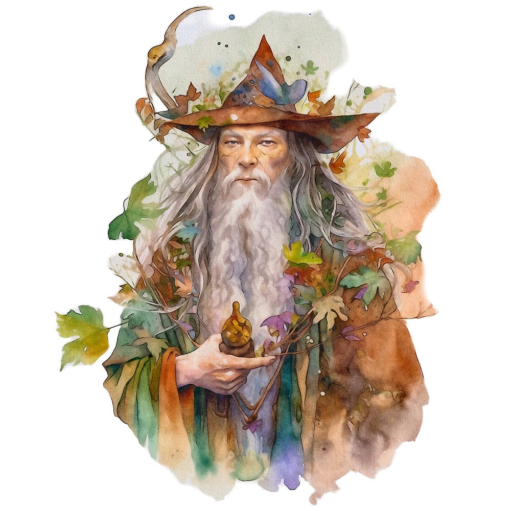 Celtic Dreams Man Fabric Panel