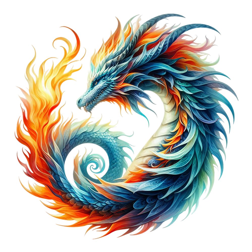 The Dragon Lair Dragon #13 Fabric Panel