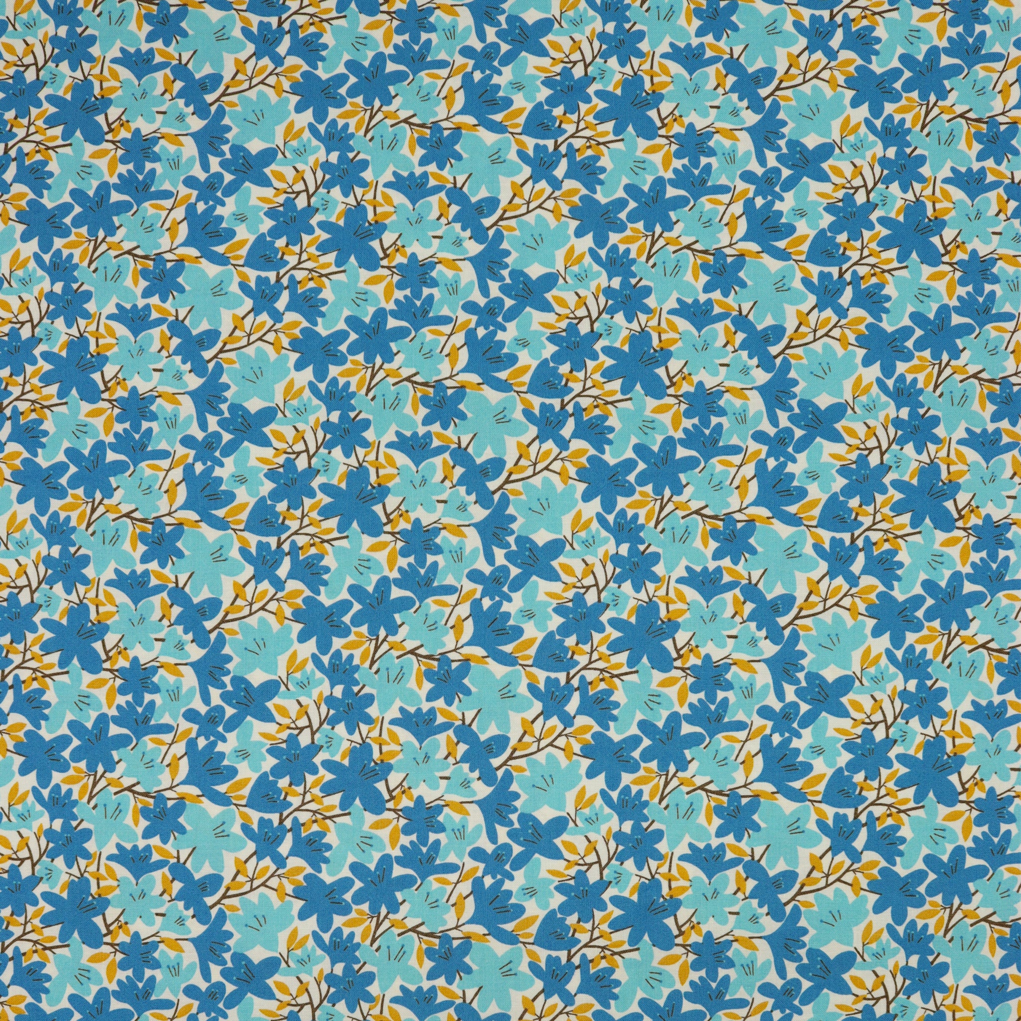 Blooming Color 2 Fabric Collection - Angie Sky