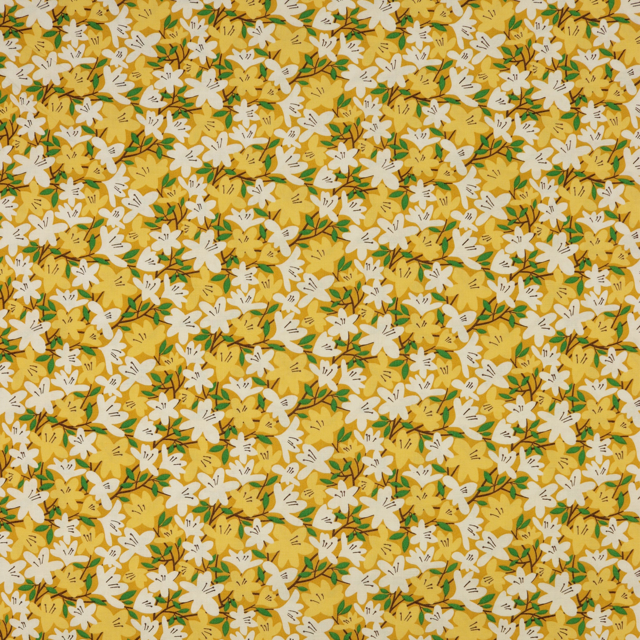 Blooming Color 2 Fabric Collection - Angie Yellow