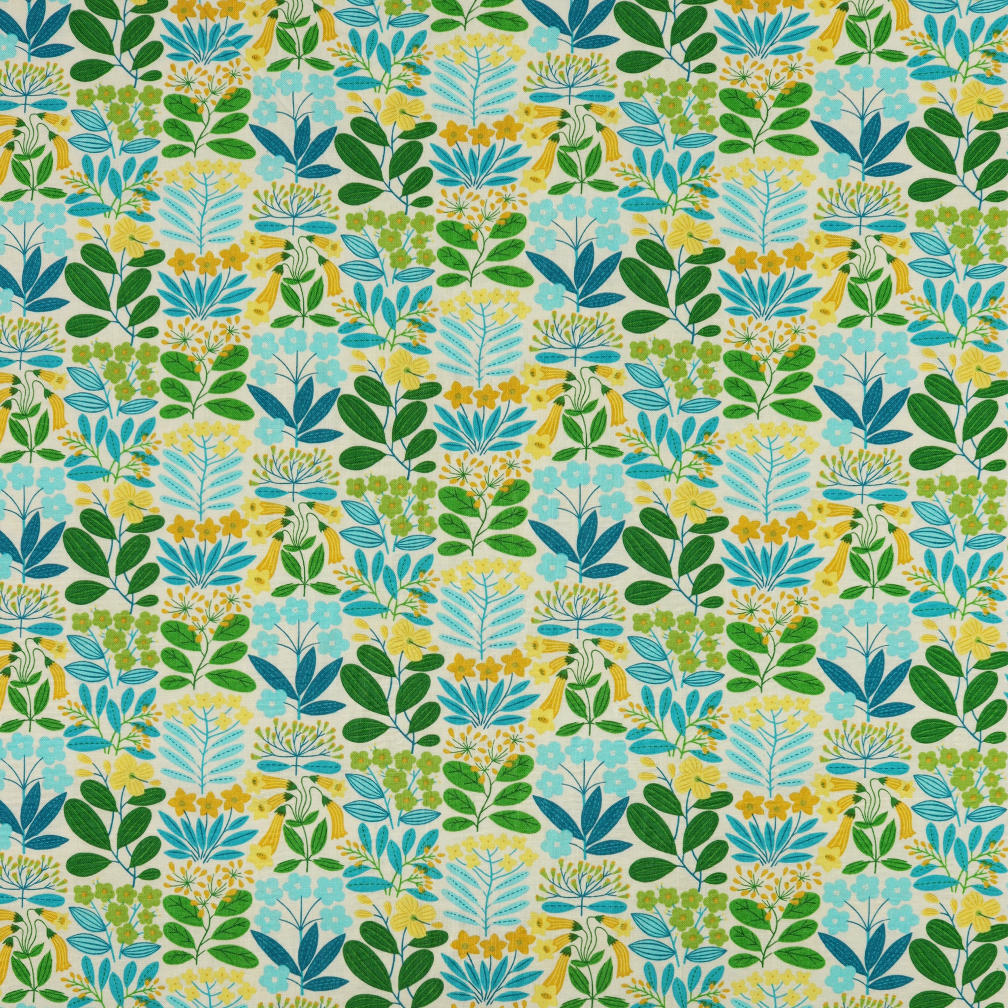 Blooming Color 2 Fabric Collection - Emme Yellow/Multi