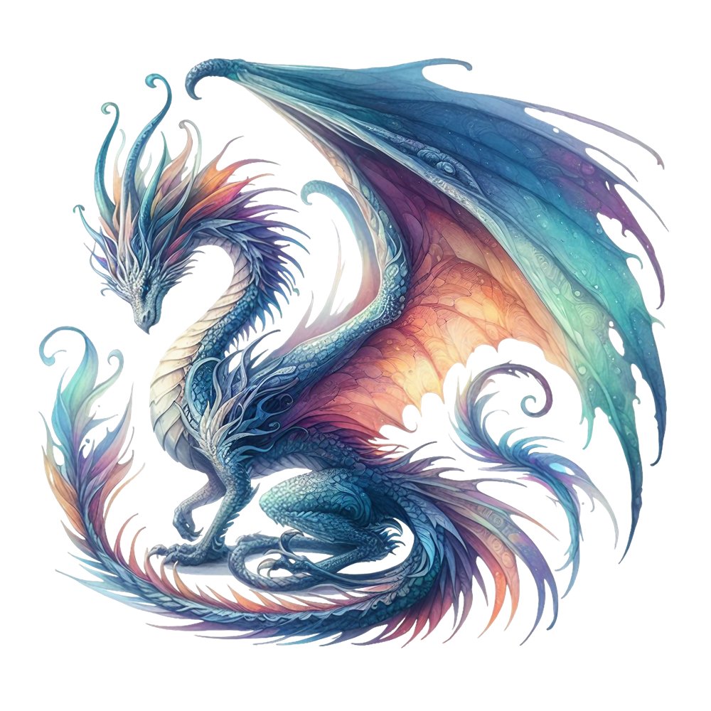 The Dragon Lair Dragon #35 Fabric Panel