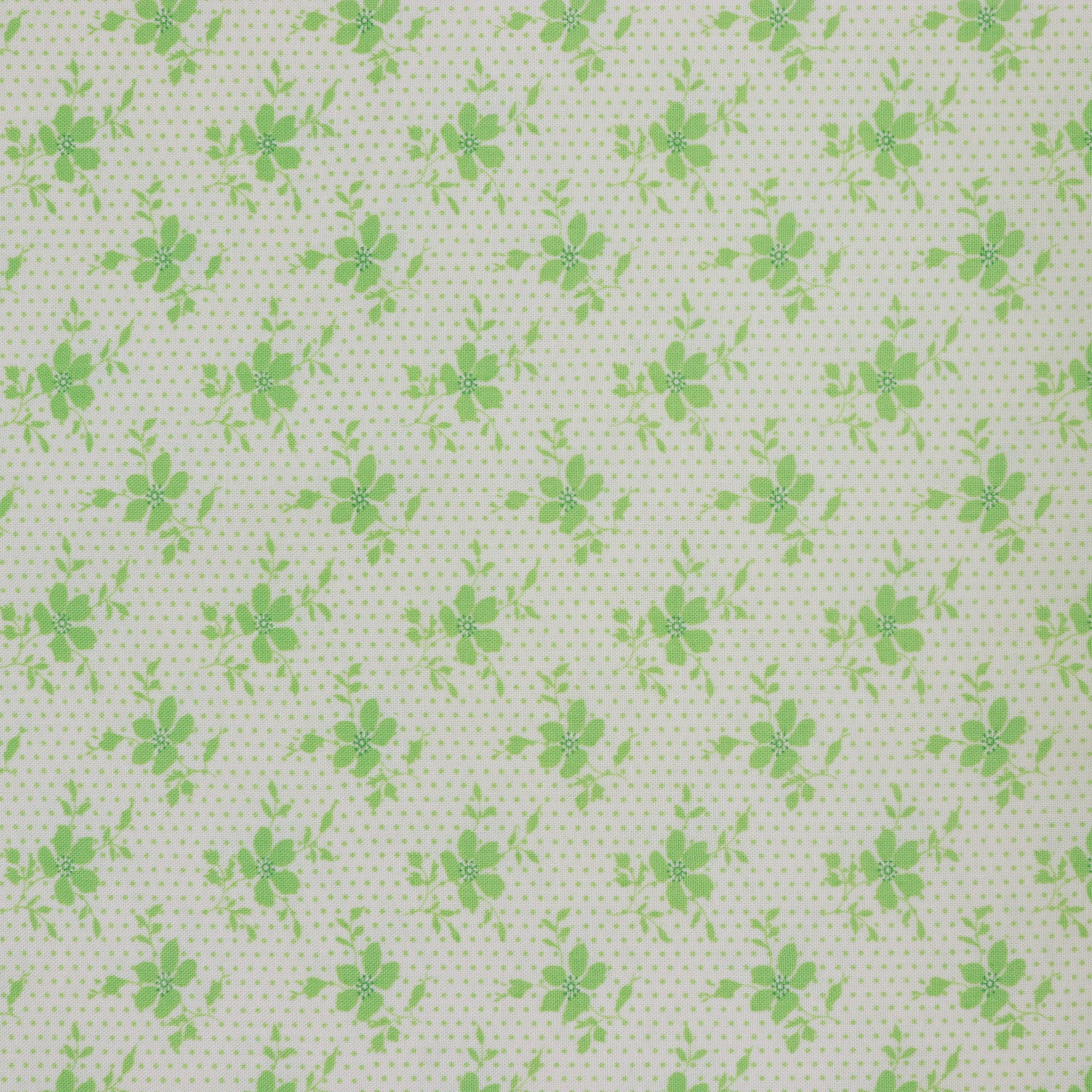 April's Garden Fabric Collection - Eloise Light Green