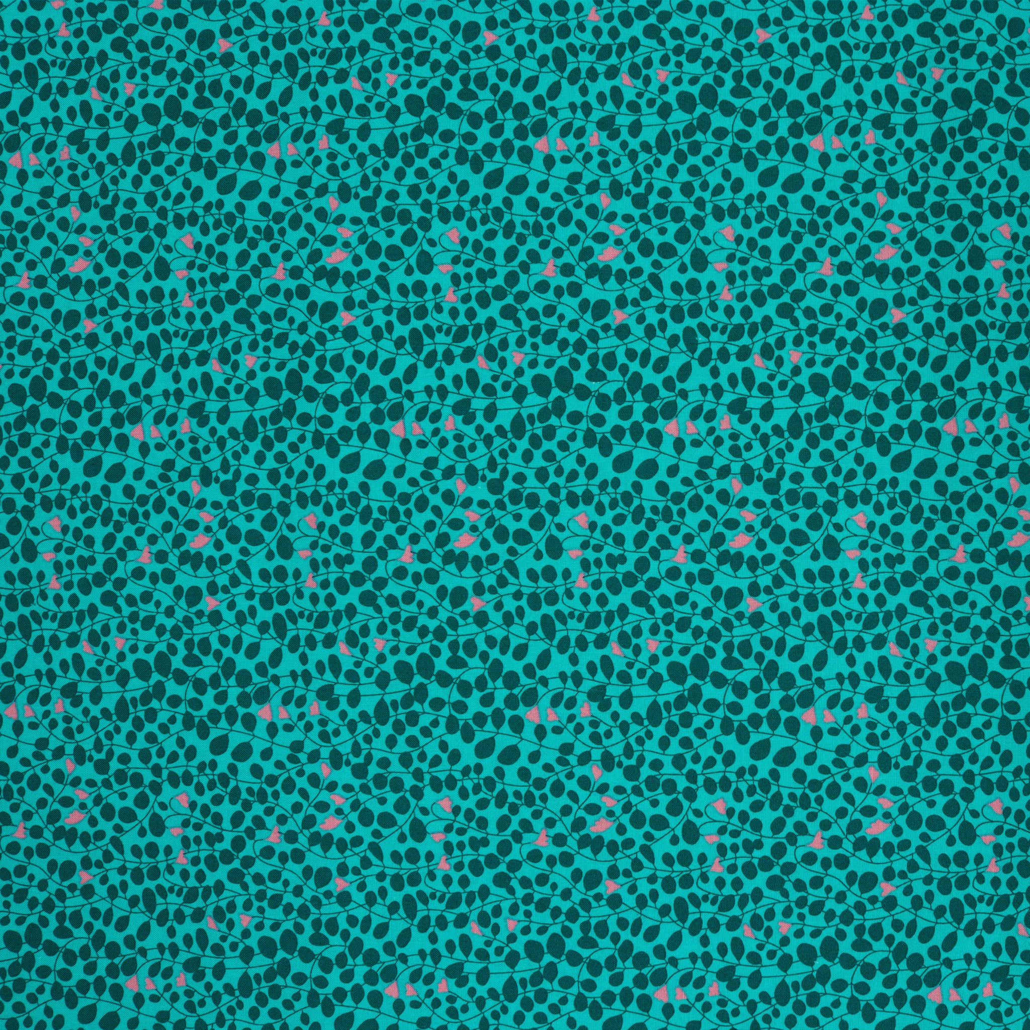 Blooming Color 2 Fabric Collection - Caroline Turquoise
