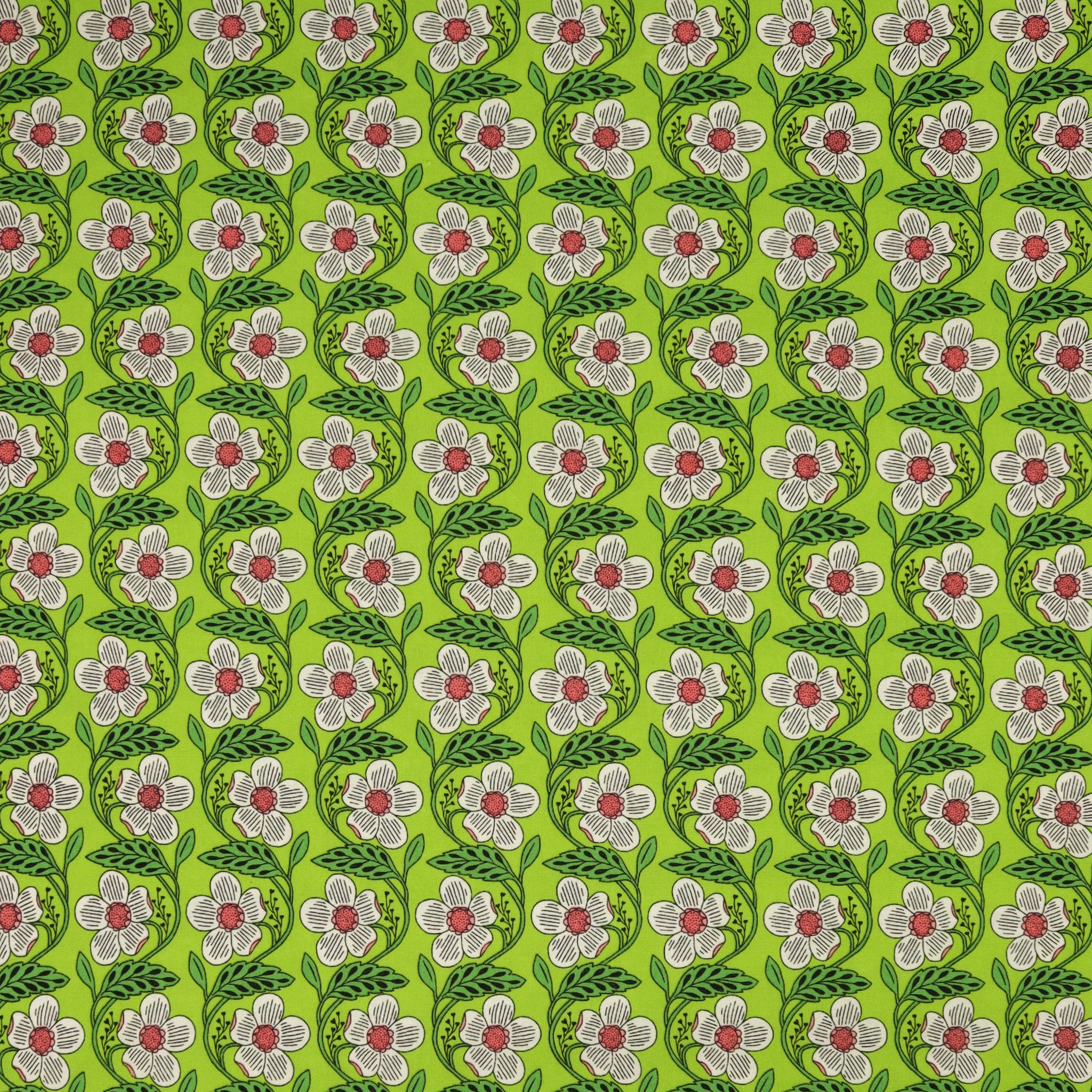 Blooming Color 2 Fabric Collection - Dora Green