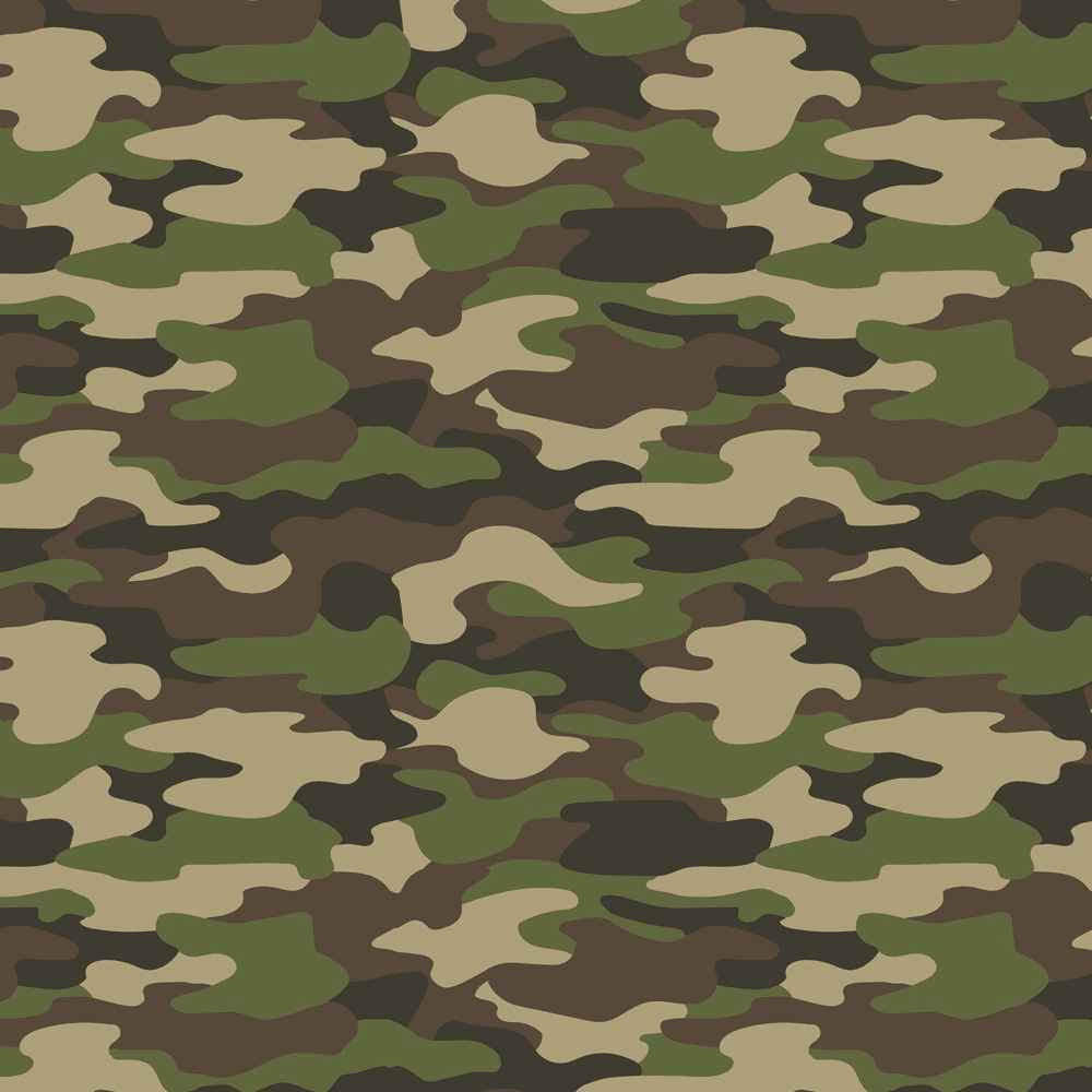 Camouflage Fabric - Olive