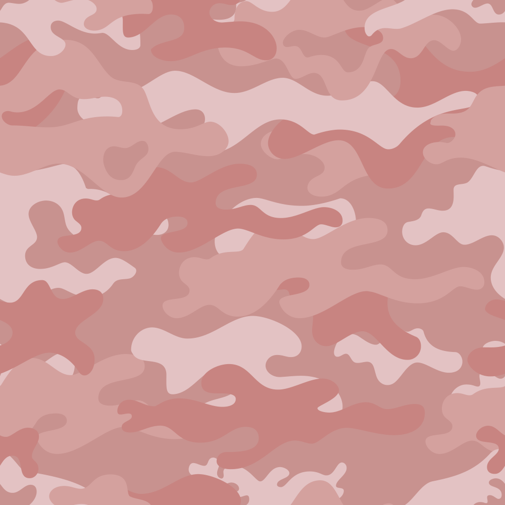 Camouflage Fabric - Rose Gold