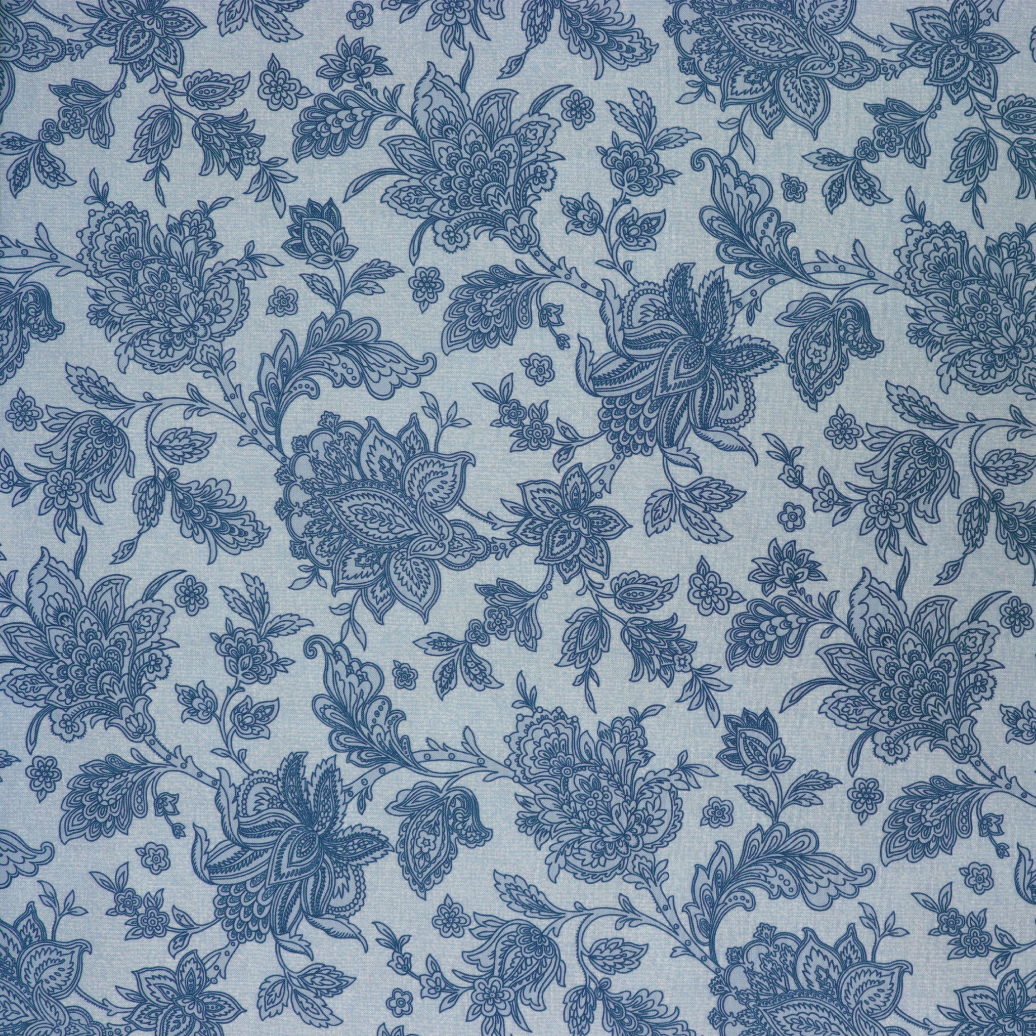 The Drawing Room Fabric Collection - Decantor Blue