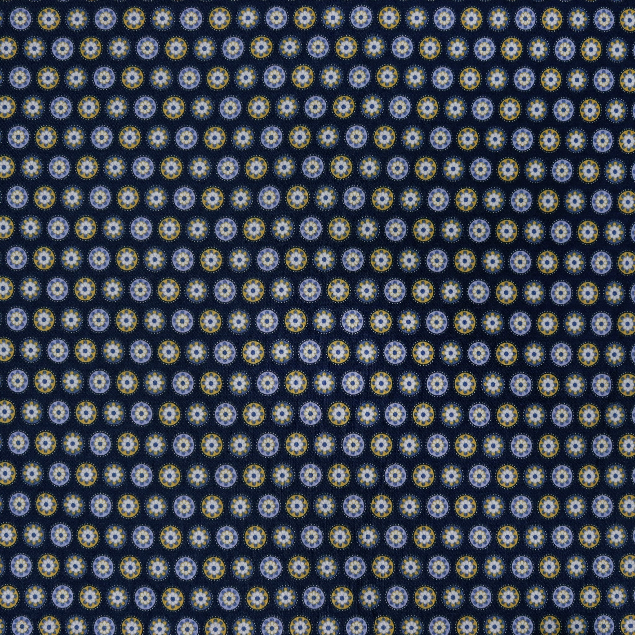 The Drawing Room Fabric Collection - Good Books Navy