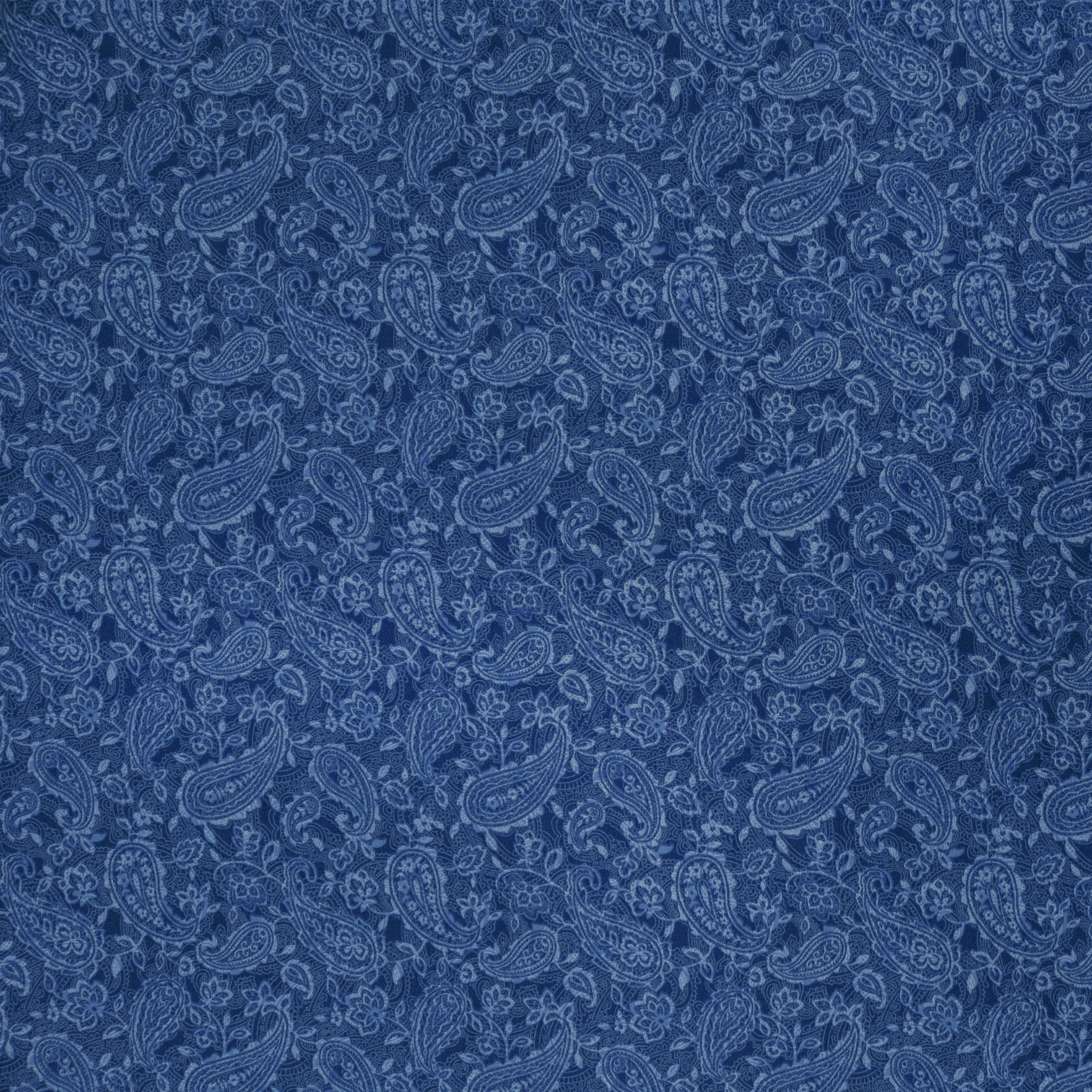 The Drawing Room Fabric Collection - Side Table Blue