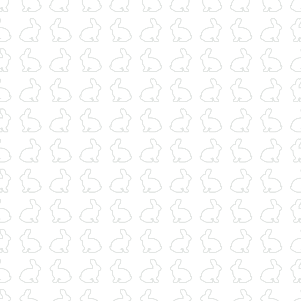 Bunnies Allover Tone on Tone Fabric