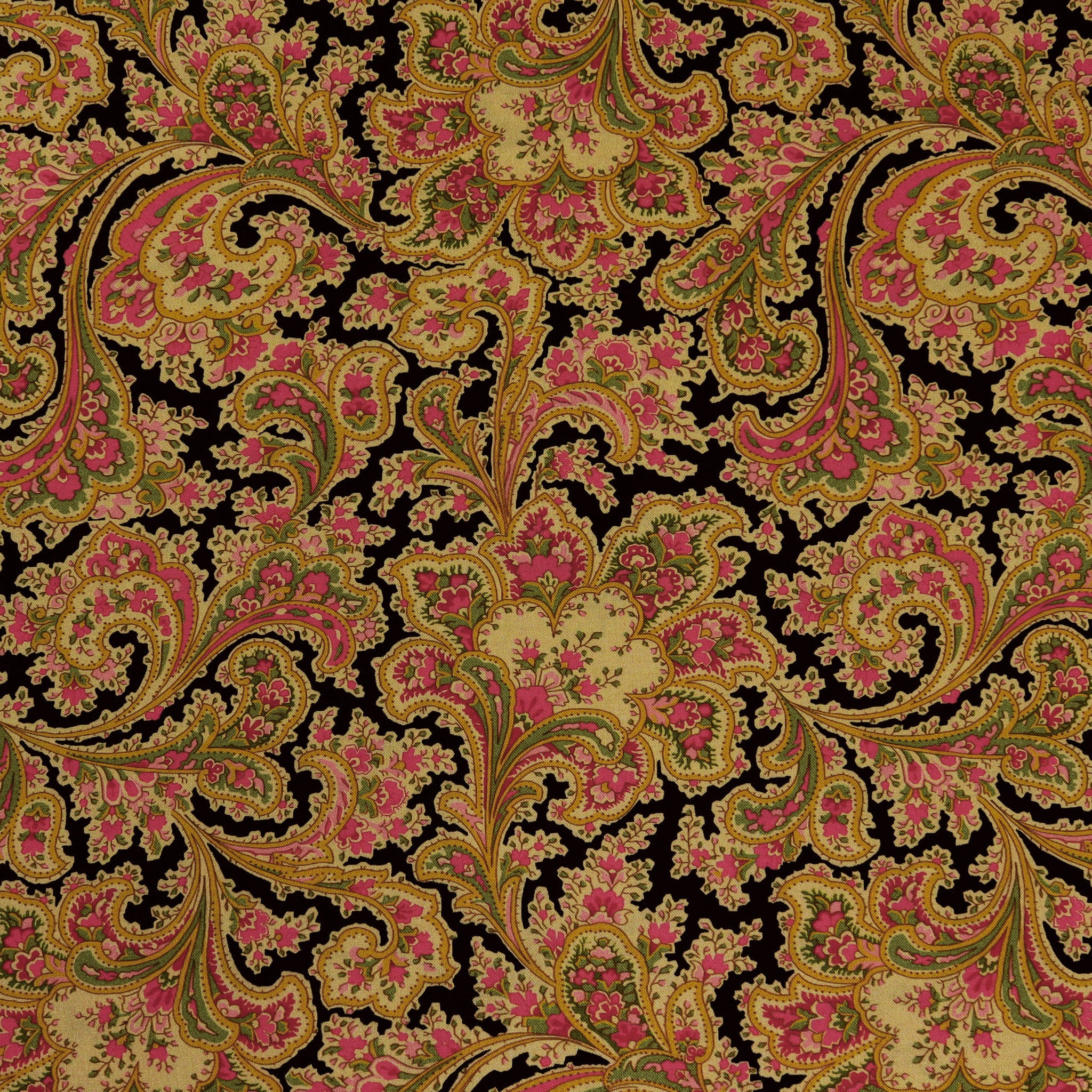 108" Wide Malabar Fabric Collection - Ebony