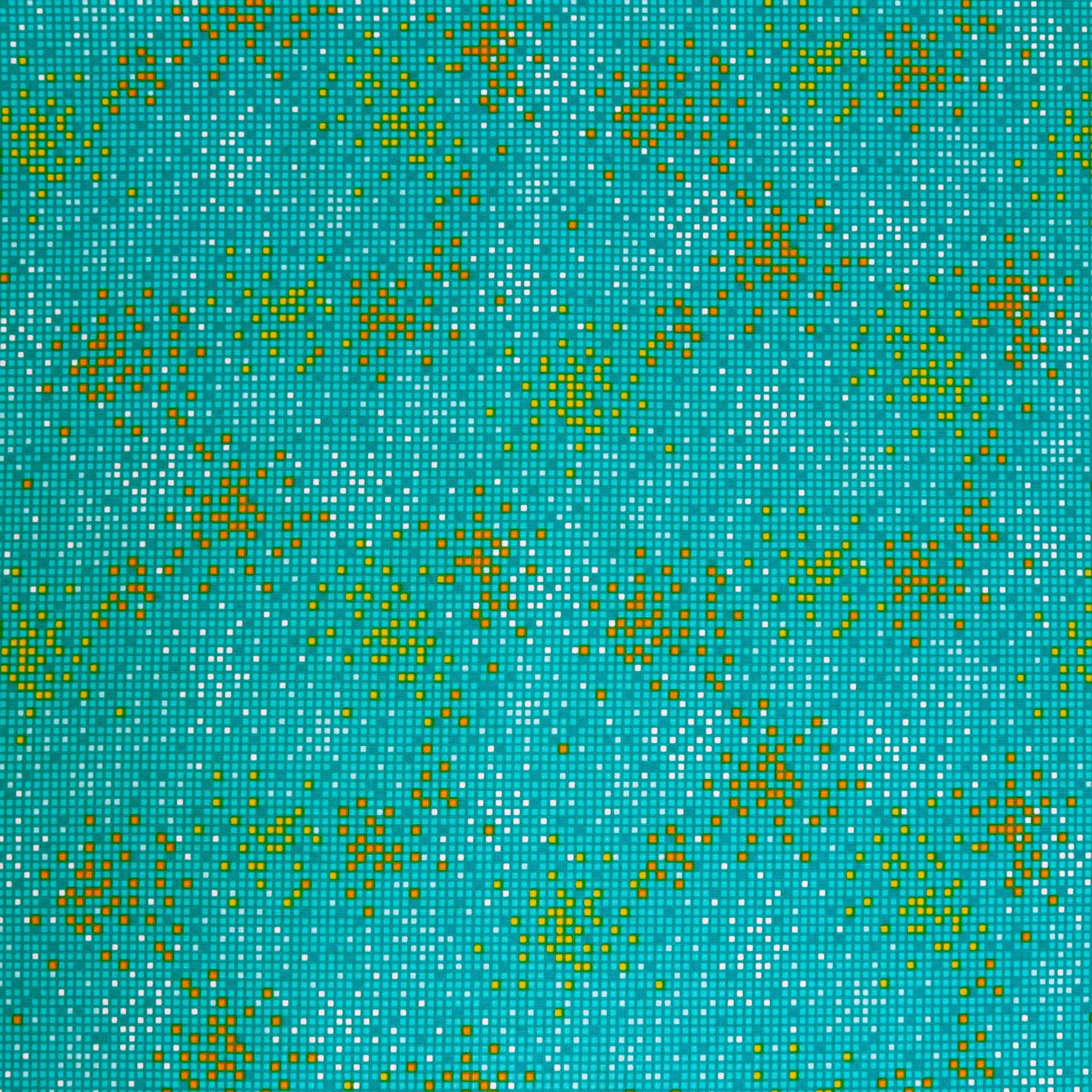 Cityscape Day Fabric Collection - City Lights Teal