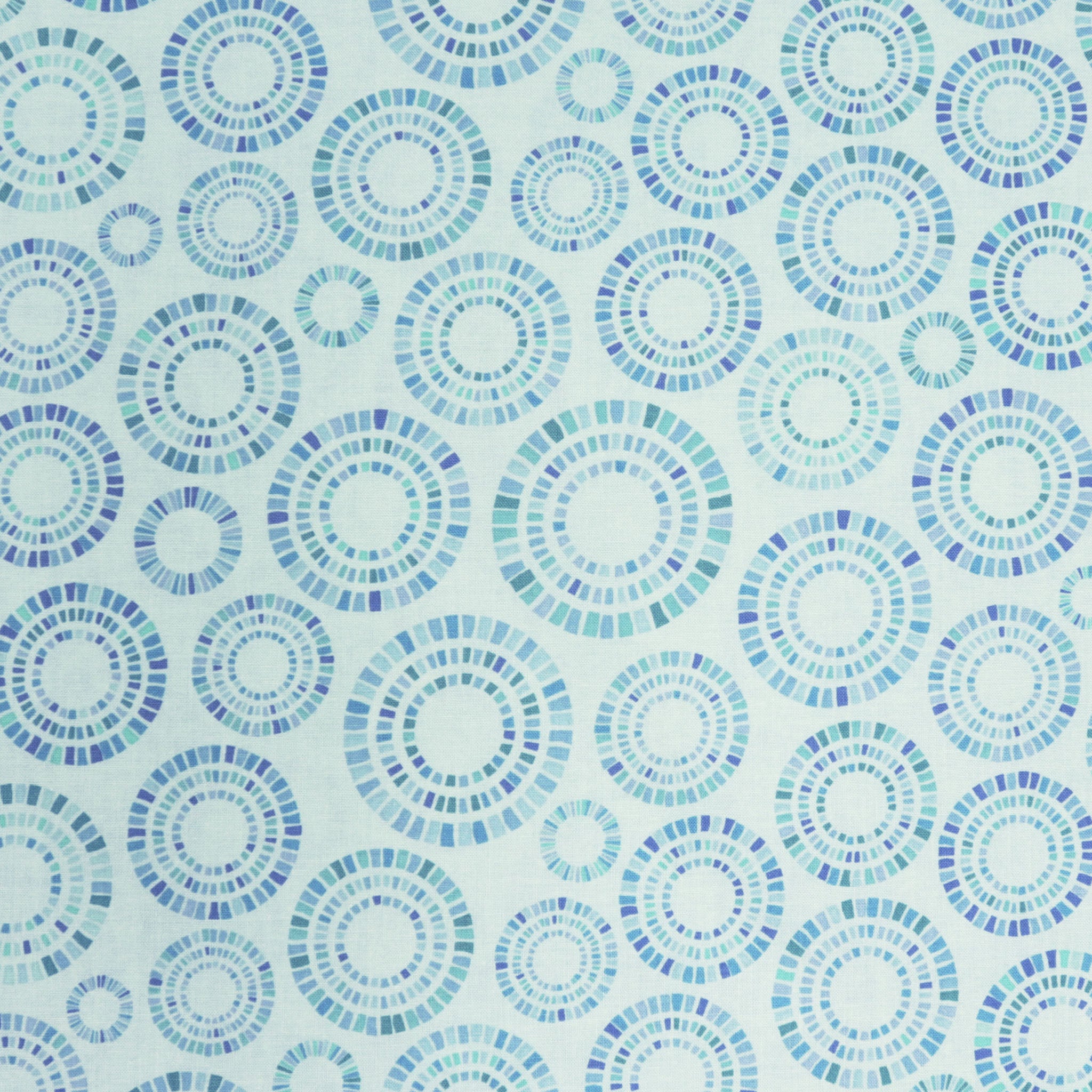 Cityscape Night Fabric Collection - Traffic Circle Sky