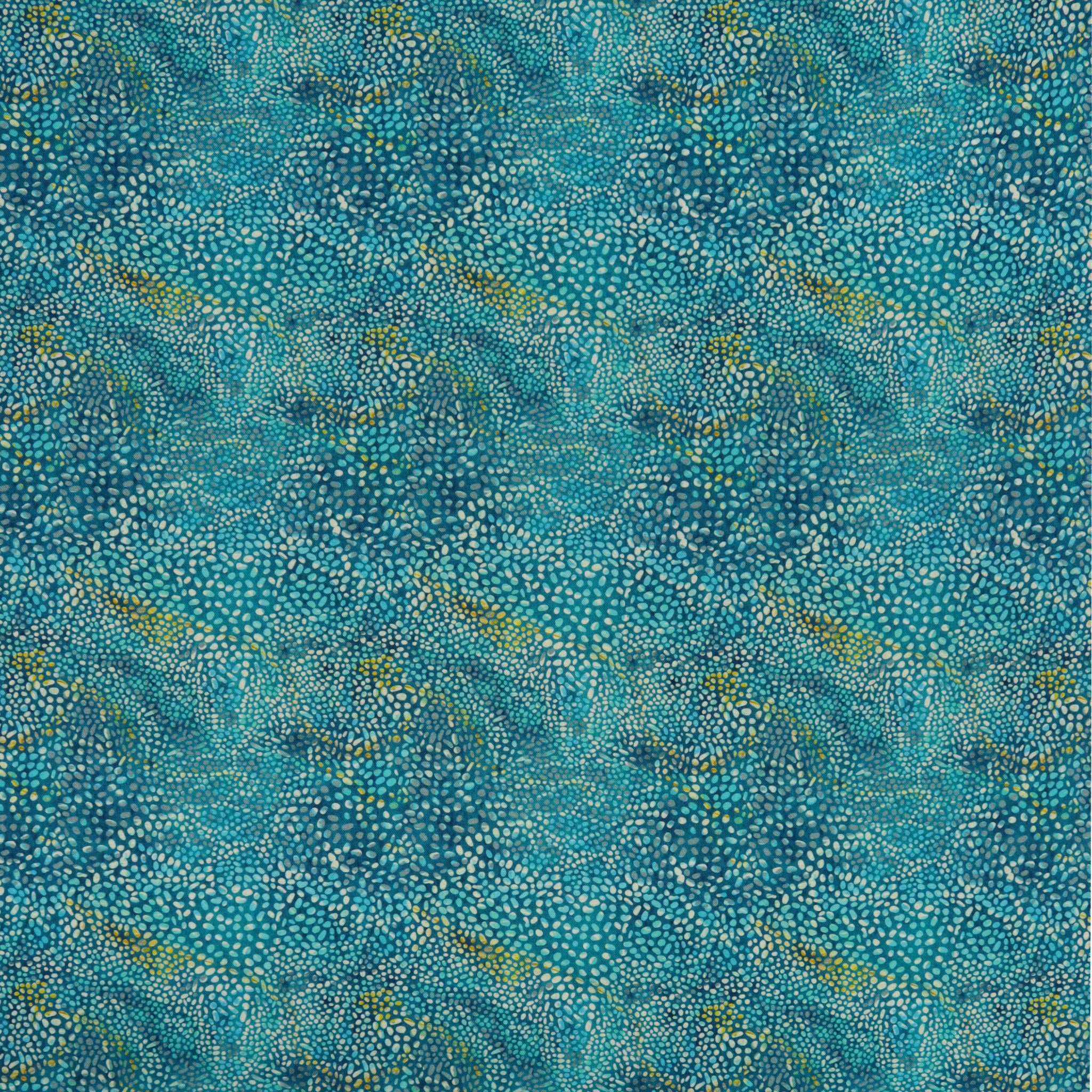 Under The Sea Fabric Collection - Bubbly Trails Turquoise