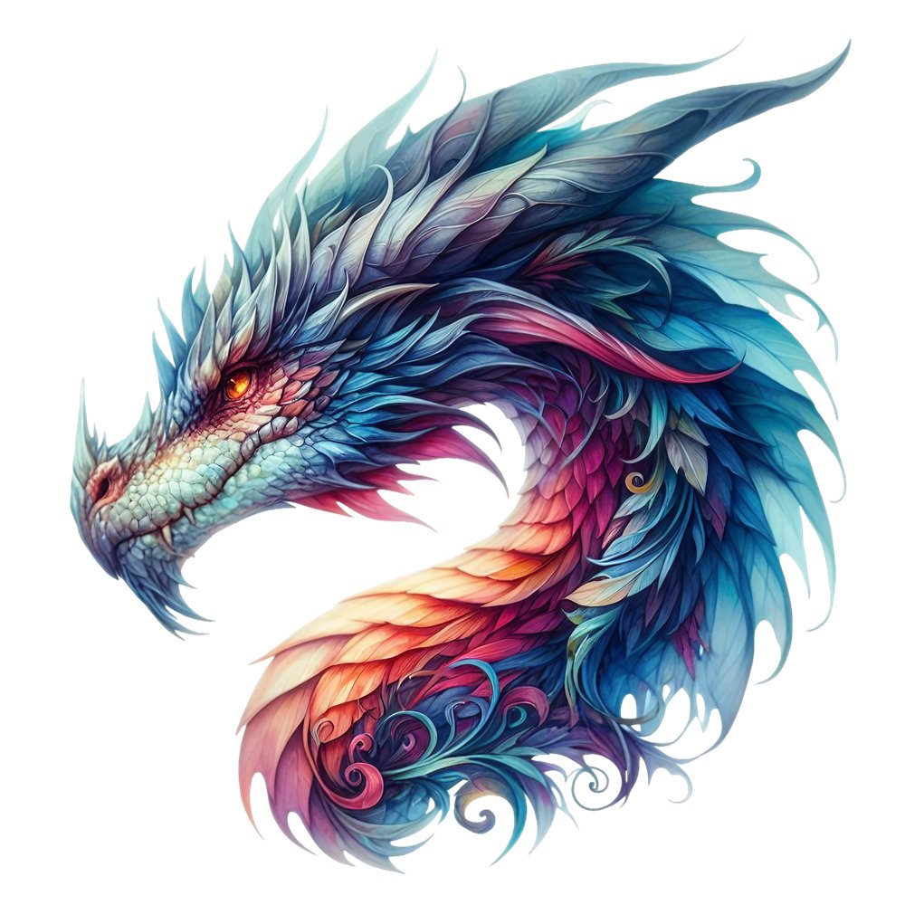 The Dragon Lair Dragon #51 Fabric Panel