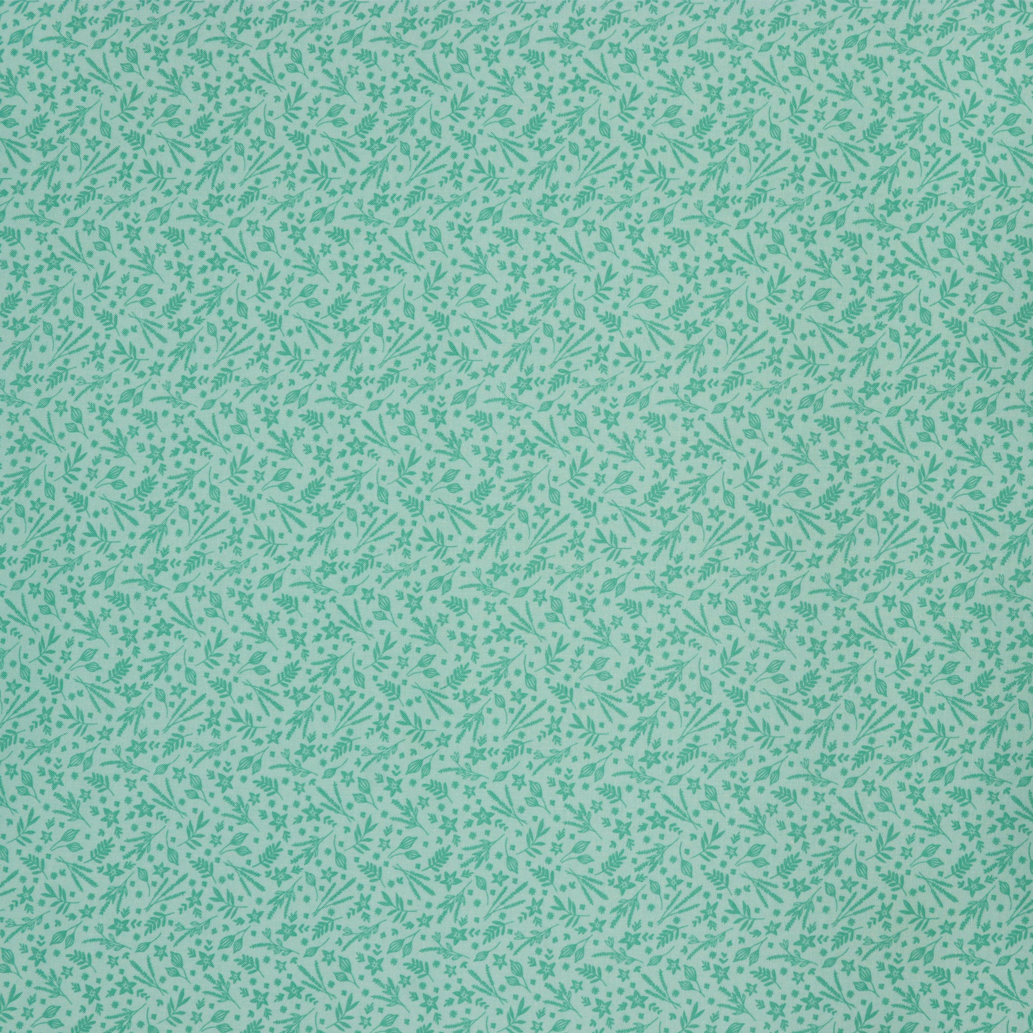 Among the Wildflowers II Fabric Collection - Sketch Book Aqua