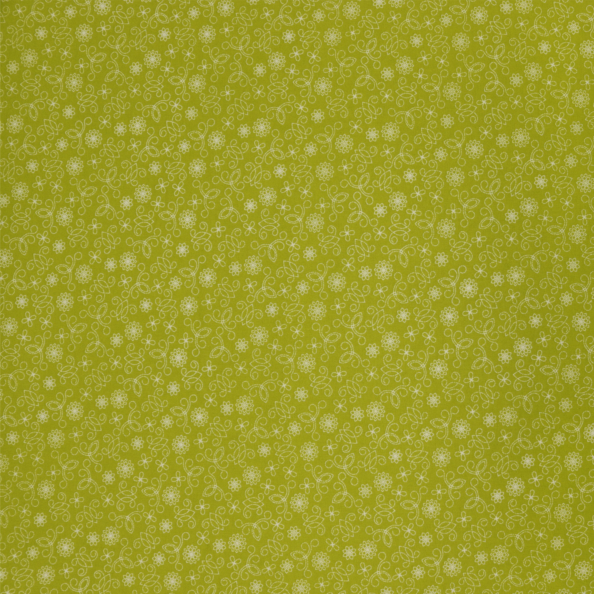 Among the Wildflowers II Fabric Collection - Tin Lantern Fern